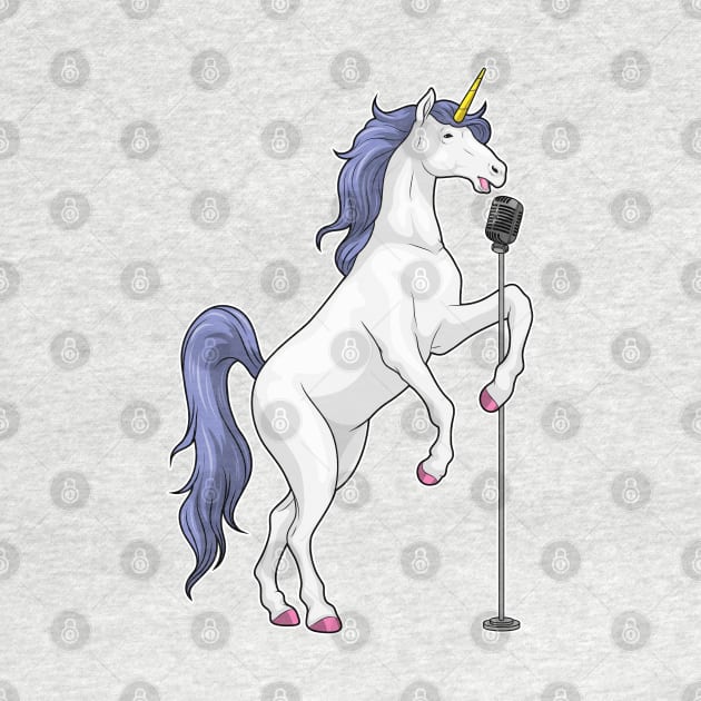 Unicorn Singer Microphone Music by Markus Schnabel